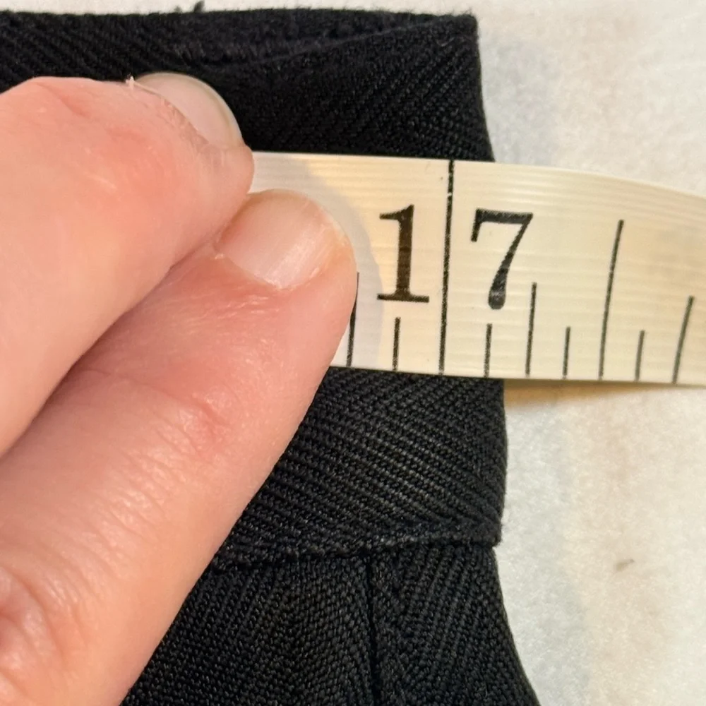 Tommy Bahama Pants Mens 34x32 Black Silk Cotton‎ Pleated Dress Slacks Luxury